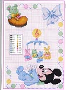 Schema punto croce disney1