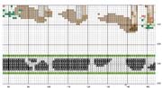 Schema punto croce Mucca6 