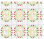 Schema punto croce alfabeto rotondo2