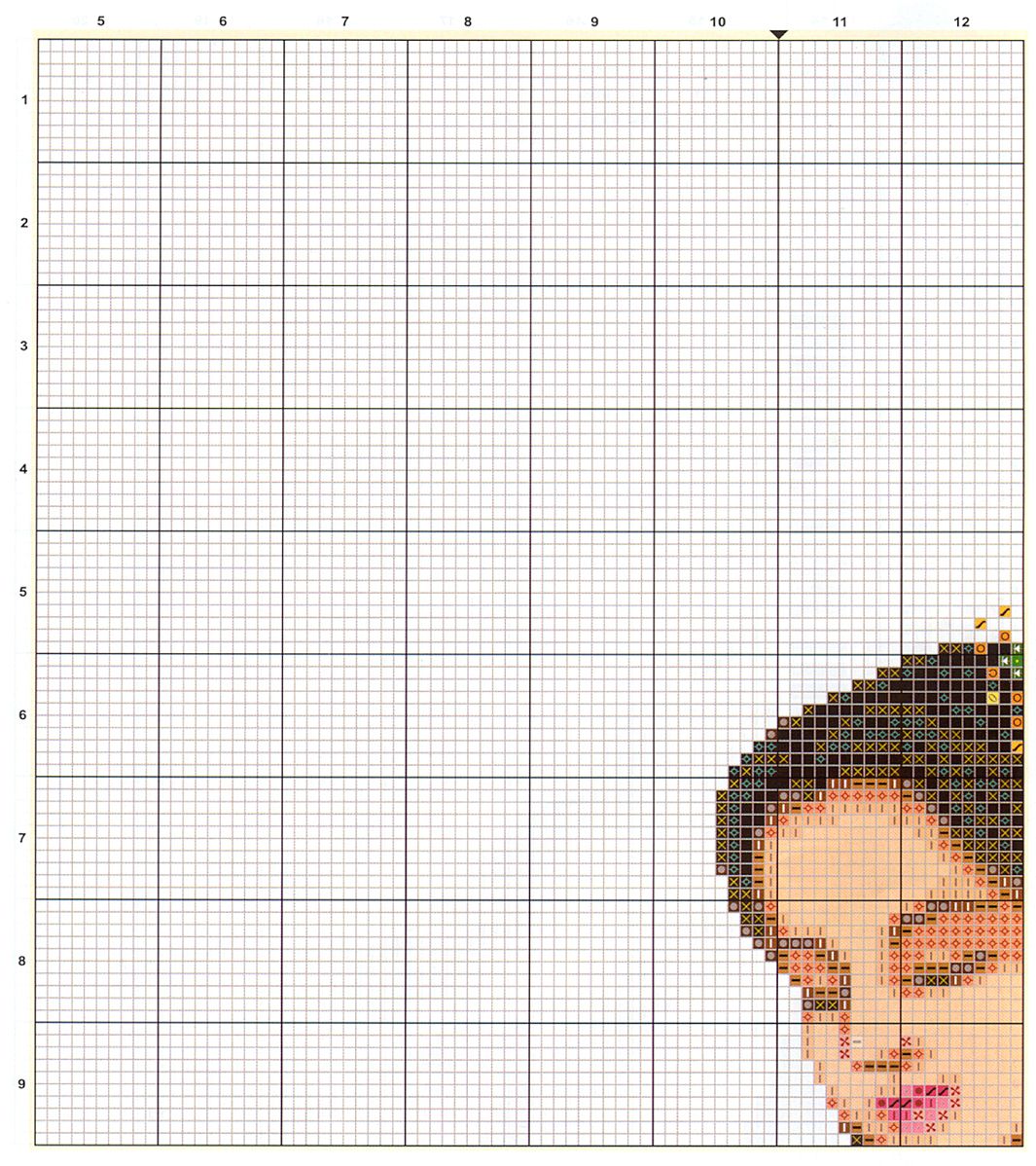 Schema punto croce A1