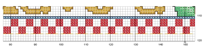 Schema punto croce Quadro4
