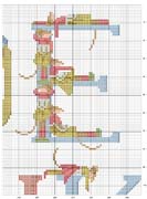 Schema punto croce A E