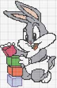 Schema punto croce Bunny2