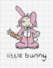 Schema punto croce Piccolo-bunny