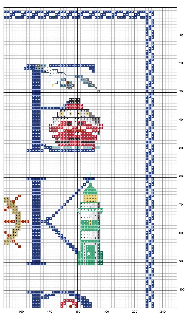 Schema punto croce A3