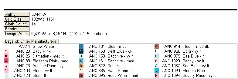 Schema punto croce Angioletto4