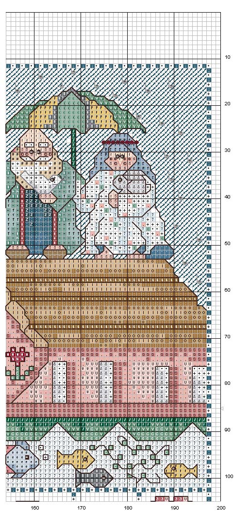 Schema punto croce Arca5