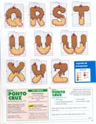 Schema punto croce Alfa Marrone2