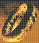 Schema punto croce Anelmlo