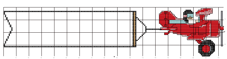 Schema punto croce Aviatore