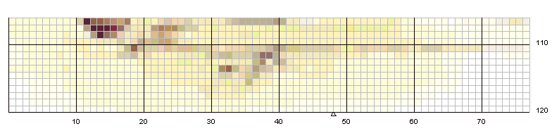 Schema punto croce Bimba tavolo2