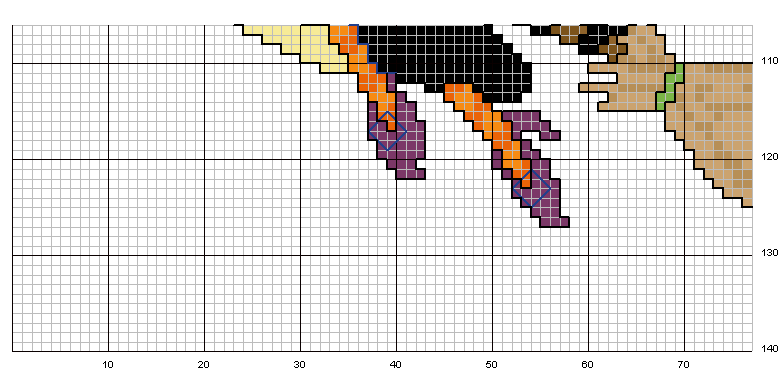 Schema punto croce Halloween 2