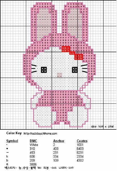 Schema punto croce Oroscopo cinese 3