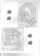 Schema punto croce Garfield-q-r