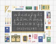 Schema punto croce Scuola