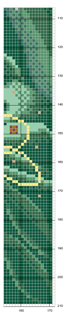 Schema punto croce Natale eleganza 6