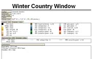 Schema punto croce Country Natale-legenda