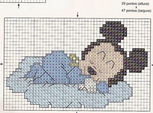 Schema punto croce Mickey 2