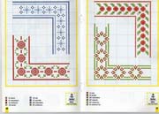 Schema punto croce Angoli-cornici