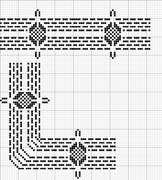 Schema punto croce Bordura-geometrica