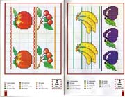 Schema punto croce Frutta-2