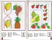 Schema punto croce Frutta-3