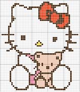 Schema punto croce Hello-kitty-3