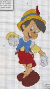 Schema punto croce Pinocchio-2