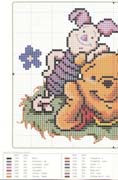 Schema punto croce Pooh-e-pimpi-1