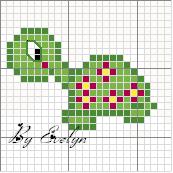 Schema punto croce Tartarina