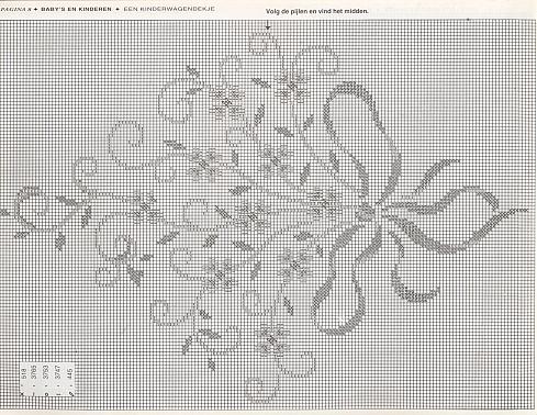 Schema punto croce Fiocco copertina 1b