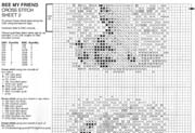 Schema punto croce Gattino 3