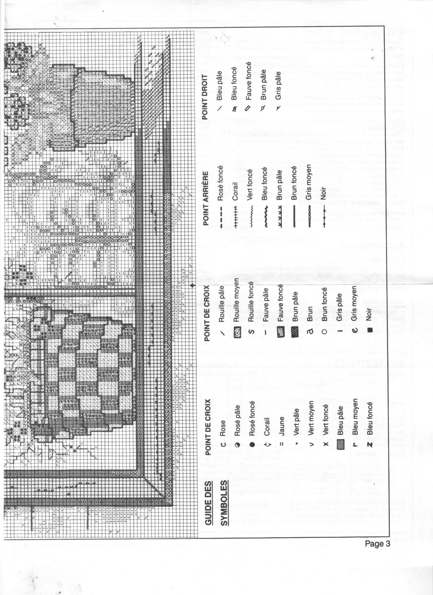 Schema punto croce Gatto dietro finestra 2