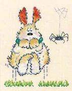 Schema punto croce Paura ragni