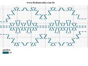 Schema punto croce Bordure 17