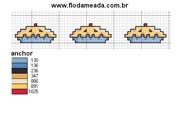 Schema punto croce Bordure 7