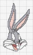 Schema punto croce Bugs-bunny