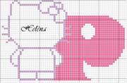 Schema punto croce P Hello Kitty