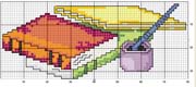 Schema punto croce Quaderni Calamaio