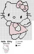 Schema punto croce Hello kitty