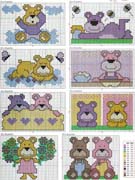 Schema punto croce baby3