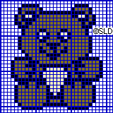 Schema punto croce orsetto2