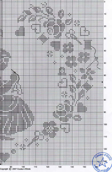 Schema punto croce Brodeuse 2