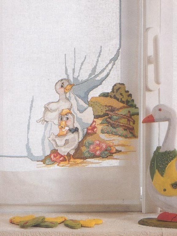 Schema punto croce Ochette