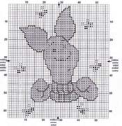 Schema punto croce Amici Winnie 1