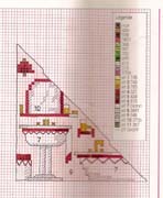 Schema punto croce Casa 4