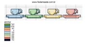 Schema punto croce Tazzine