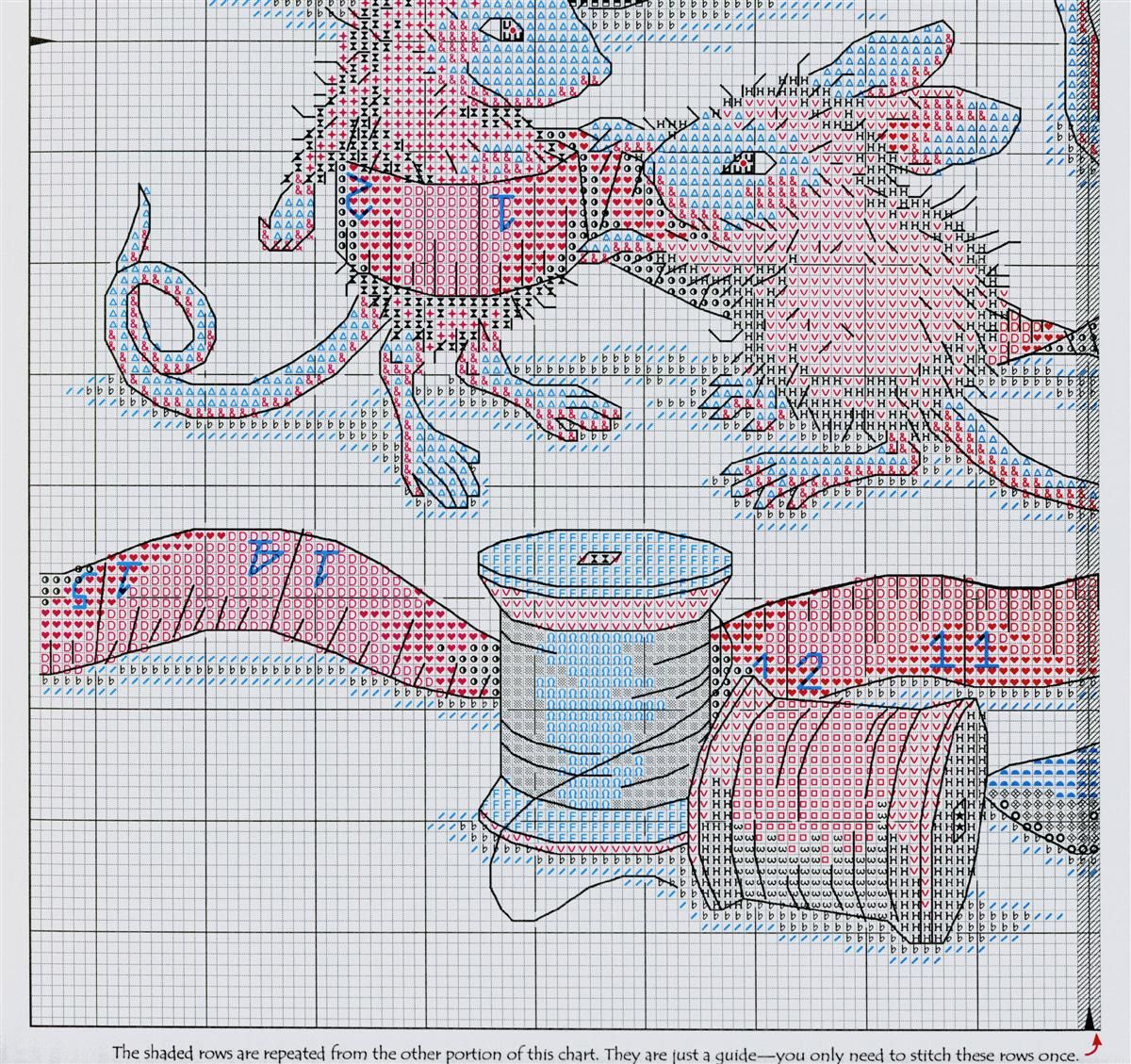 Schema punto croce Topini atelier 2