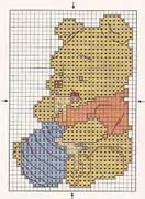 Schema punto croce Baby Winnie the Pooh