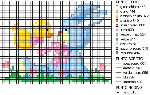 Schema punto croce Aprile04